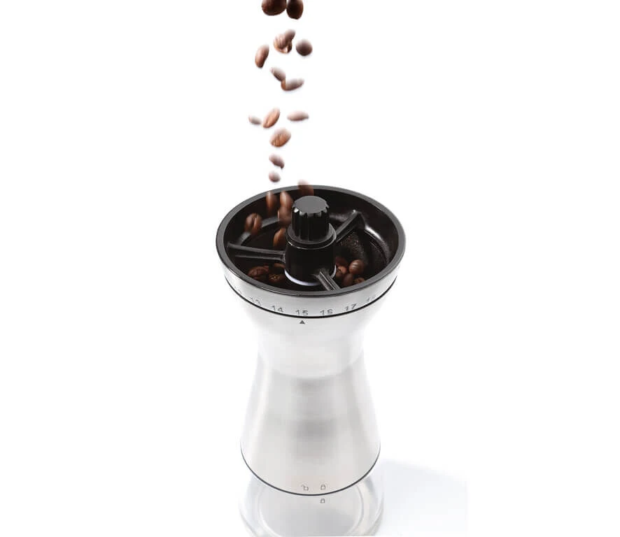 Zassenhaus Manaos Koffiemolen ø 9 Cm Rvs 2 Zassenhaus Manaos Koffiemolen ø 9 Cm Rvs - Afbeelding 2