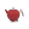Bredemeijer Duet Bella Ronde Theepot 1,2 Liter Carmine Red