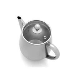 Bredemeijer Duet Eva Theepot 1,1 Liter Rvs Glans -Koffie Thee Winkel 111015 2