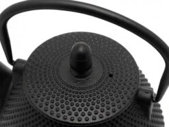 Bredemeijer Asia Wuhan Theepot 1 Liter Gietijzer Zwart -Koffie Thee Winkel 153005 detail1