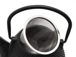 Bredemeijer Asia Wuhan Theepot 1 Liter Gietijzer Zwart -Koffie Thee Winkel 153005 detail2