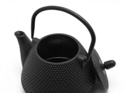 Bredemeijer Asia Wuhan Theepot 1 Liter Gietijzer Zwart -Koffie Thee Winkel 153005 detail3