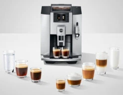 Jura E8 Moonlight Silver (EB) 23 Jura E8 Moonlight Silver (EB) -Koffie Thee Winkel 15336 12