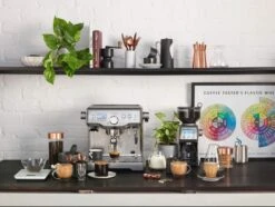 Sage The Dynamic Duo Espressomachine 2-delig Stainless Steel -Koffie Thee Winkel 1538939