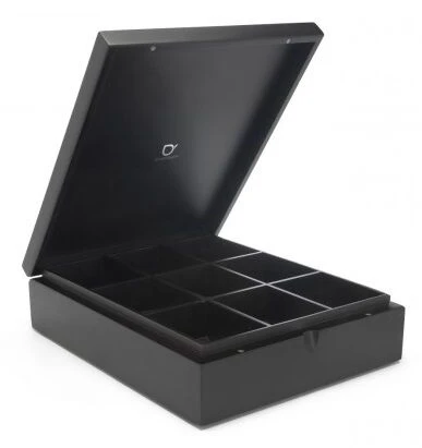 Bredemeijer Theedoos 9 Vakken Bamboe Zwart 1 Bredemeijer Theedoos 9 Vakken Bamboe Zwart