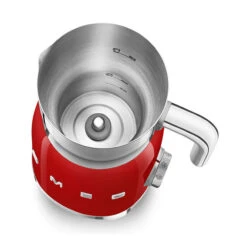Smeg 50's Style Elektrische Melkopschuimer 600 Ml Rood -Koffie Thee Winkel 18503.970