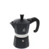 Forever Prestige Noblesse Mokapot 2-kops Aluminium Zwart