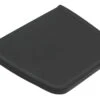 Cafelat Tamping Mat Met Rand 21 X 15 Cm Silicone Zwart