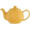 Price & Kensington Theepot 6 Kops 1,1 L Glanzend Mosterdgeel