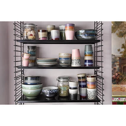 HK Living 70's ACE6857 Mok 200 Ml Aardewerk Dunes-Air-Sunset-Frost-Tornado-Hail 6-delig 2 HK Living 70's ACE6857 Mok 200 Ml Aardewerk Dunes-Air-Sunset-Frost-Tornado-Hail 6-delig - Afbeelding 2