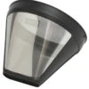 Gefu Permanent Koffiefilter Maat 4 Rvs Zwart