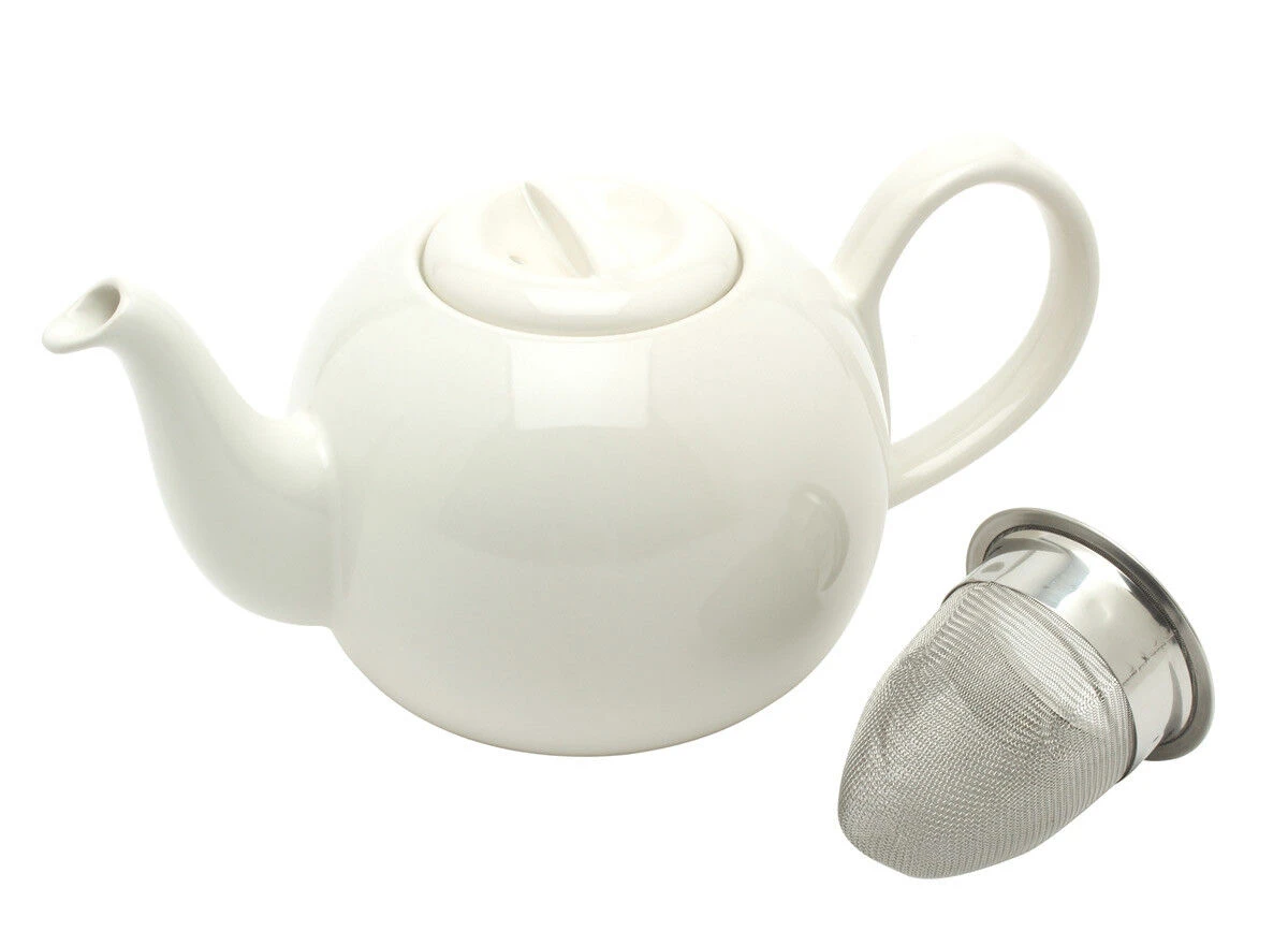Bredemeijer Cosy Binnenpot Met Filter 1,3 Liter Aardewerk Wit 1 Bredemeijer Cosy Binnenpot Met Filter 1,3 Liter Aardewerk Wit