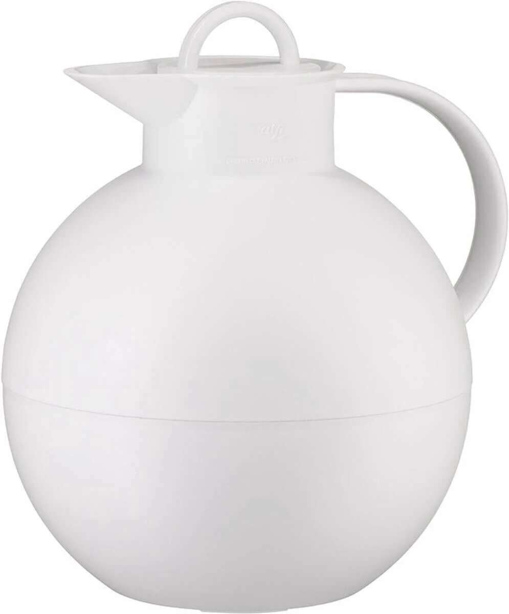 Alfi Kugel Thermoskan 940 Ml Mat Wit 1 Alfi Kugel Thermoskan 940 Ml Mat Wit