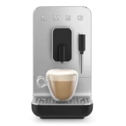 Smeg 50's Style Medium Volautomatische Espressomachine Mat Zwart -Koffie Thee Winkel bcc02blmeu 9