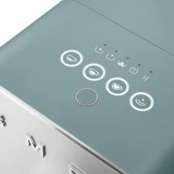 Smeg 50's Style Medium Volautomatische Espressomachine Emerald Green -Koffie Thee Winkel bcc02egmeu 5