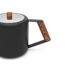 Bredemeijer Duet Design Boston 1,1 L Rvs Mat Zwart -Koffie Thee Winkel bredemeijer bredemeijer duet design theepot boston 2