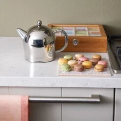 Bredemeijer Minuet Santhee Theepot 1 Liter Rvs Glanzend -Koffie Thee Winkel bredemeijer minuet santhee theepot 1 liter rvs glanzend 3