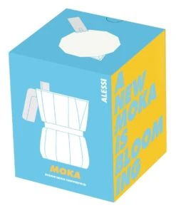 Alessi Moka David Chipperfield Mokapot 3 Kops Aluminium -Koffie Thee Winkel dc06 6 03 1