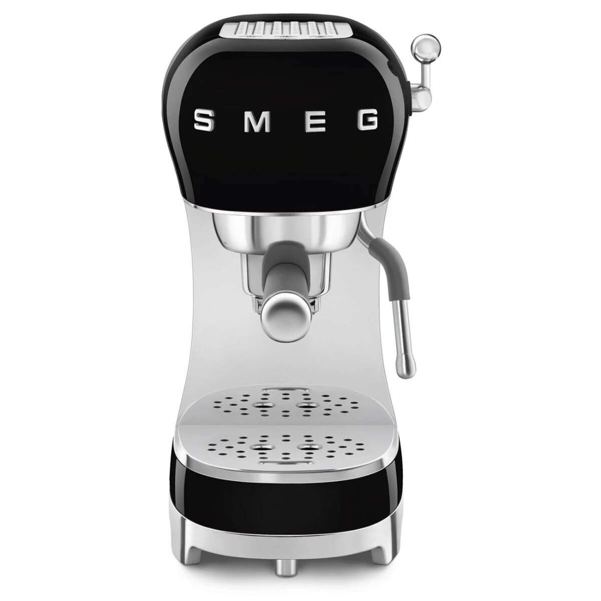Smeg 50's Style Handmatige Espressomachine Zwart 1 Smeg 50's Style Handmatige Espressomachine Zwart