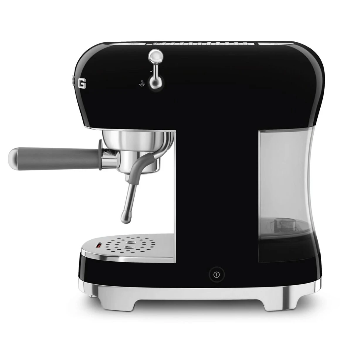 Smeg 50's Style Handmatige Espressomachine Zwart 2 Smeg 50's Style Handmatige Espressomachine Zwart - Afbeelding 2