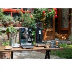 ECM Puristika Espressomachine Rvs / Antraciet -Koffie Thee Winkel ecm puristika espressomachine rvs antraciet 5 1