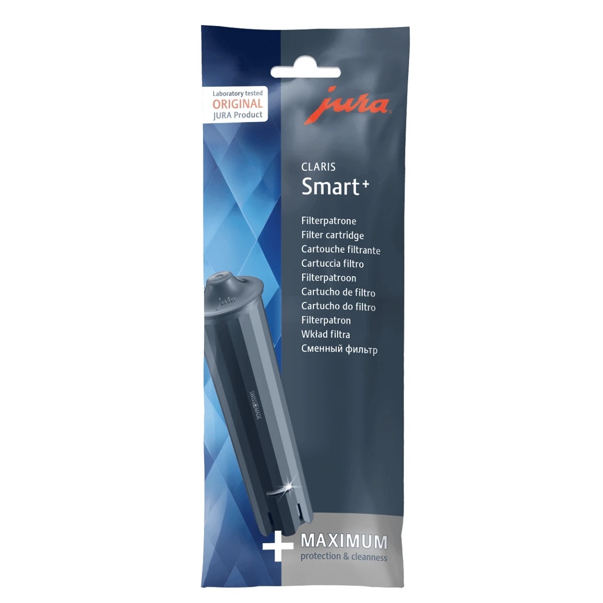 Jura CLARIS Smart+ Filter Zwart 1 Jura CLARIS Smart+ Filter Zwart