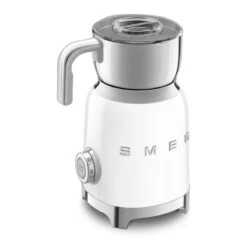 Smeg 50's Style Elektrische Melkopschuimer 600 Ml Wit -Koffie Thee Winkel mff01wheu 3