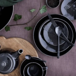 Broste Copenhagen Nordic Coal Melkkan 300 Ml Aardewerk Donkerbruin -Koffie Thee Winkel nordic coal 13