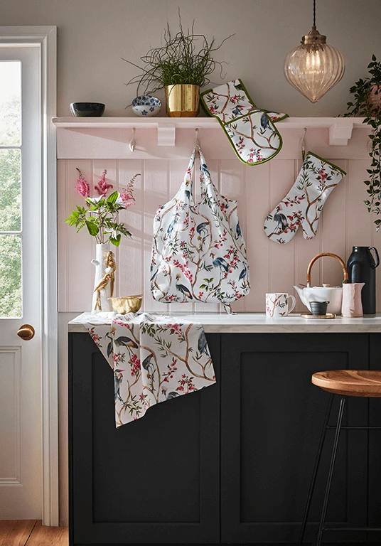 Ulster Weavers Oriental Birds Theemuts Katoen Crème 3 Ulster Weavers Oriental Birds Theemuts Katoen Crème - Afbeelding 3