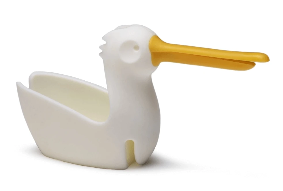 Peleg Pelicup Theezakjeshouder Kunststof Wit 1 Peleg Pelicup Theezakjeshouder Kunststof Wit