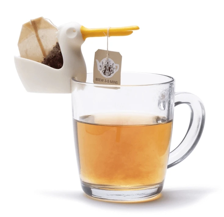 Peleg Pelicup Theezakjeshouder Kunststof Wit 3 Peleg Pelicup Theezakjeshouder Kunststof Wit - Afbeelding 3