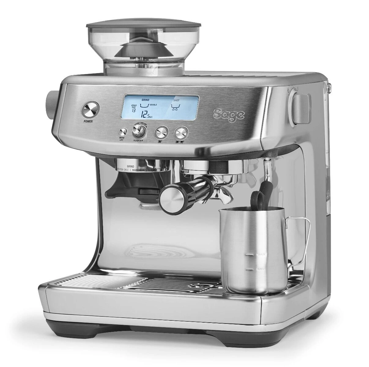 Sage The Barista Pro Handmatige Espressomachine Stainless Steel 3 Sage The Barista Pro Handmatige Espressomachine Stainless Steel - Afbeelding 3