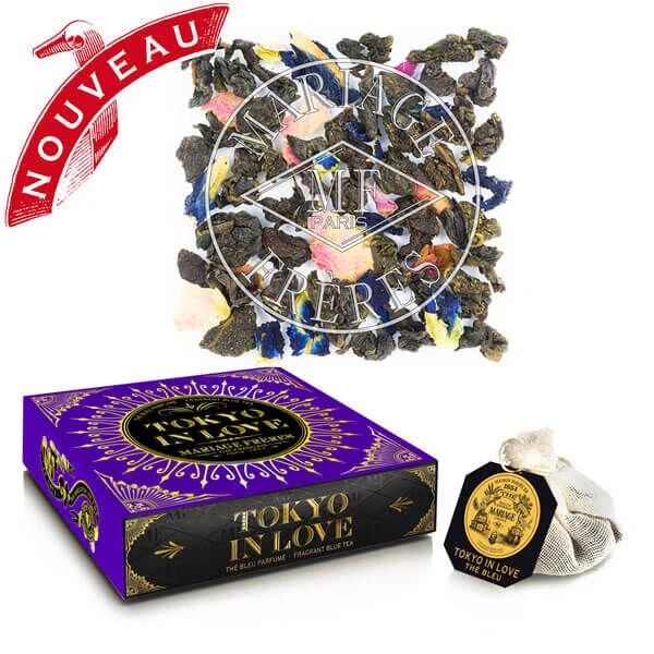 Mariage Frères Tokyo In Love Blauwe Thee 30 Zakjes 1 Mariage Frères Tokyo In Love Blauwe Thee 30 Zakjes