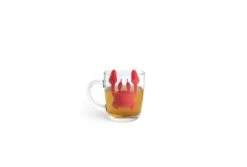Ototo Crab Tea Thee-ei Kunststof Rood -Koffie Thee Winkel tea3
