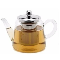 Cristel Jasmin Theepot 1,2 Liter Rvs/glas -Koffie Thee Winkel theiere jasmin en verre 1 2 l th120vj theieres par cristel 1