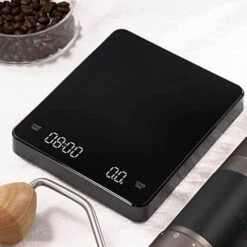 Zassenhaus Expert Digitale Koffieweegschaal Met Timer 3 Kg Zwart